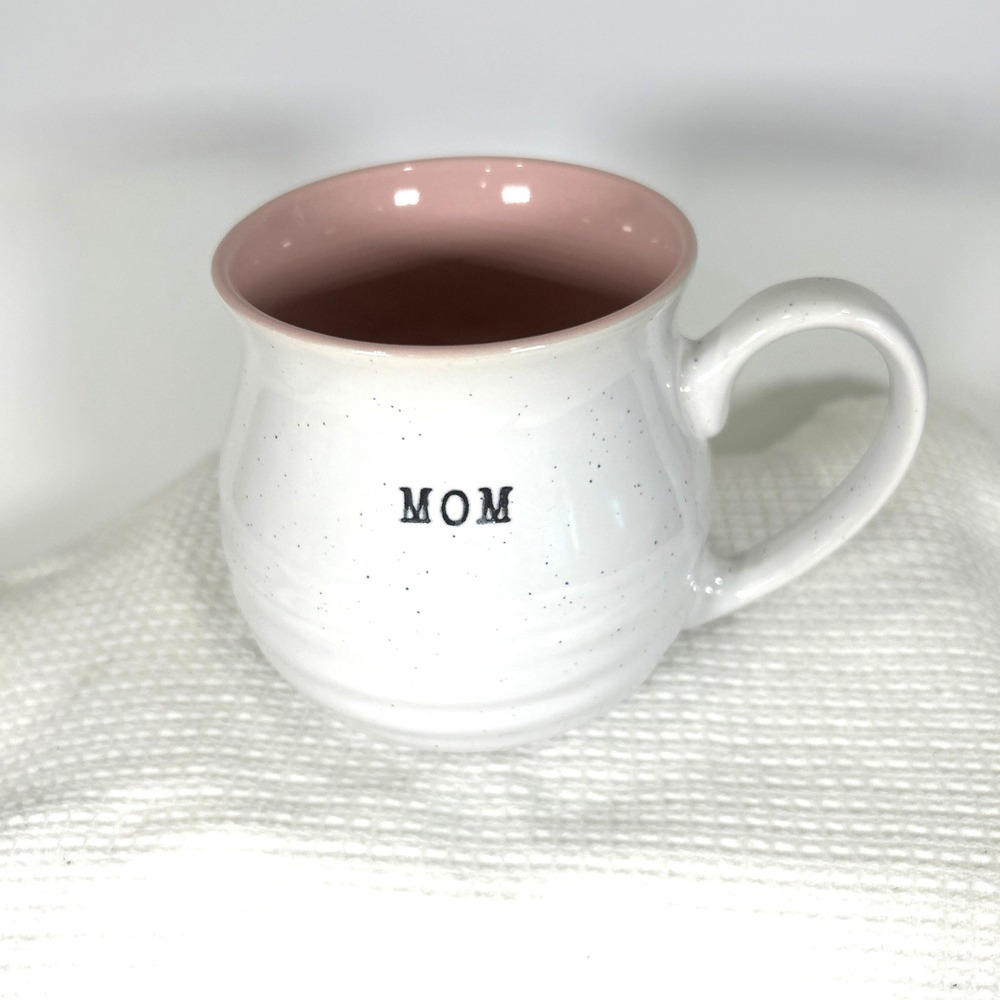 Sheffield Home Mug for Mom Speckled Embossed Coffee Tea Comfort Cottage